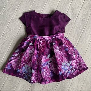 NWT Gymboree Floral Baby Holiday Dress Size 6-12 months